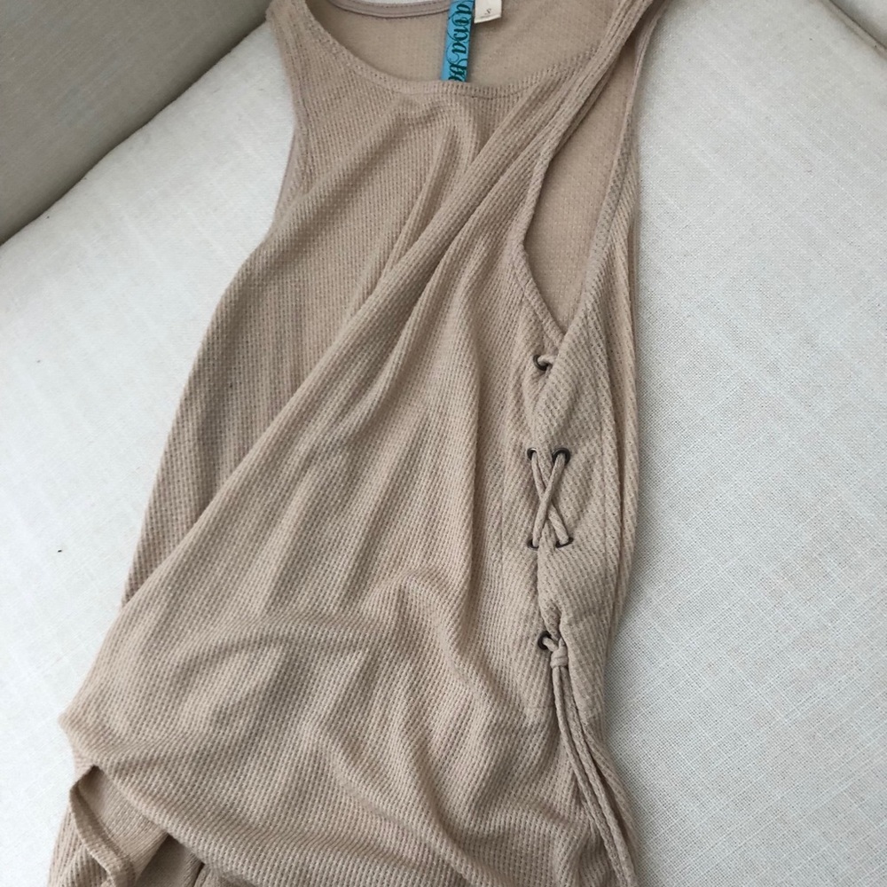 Size Small Lace up Tank